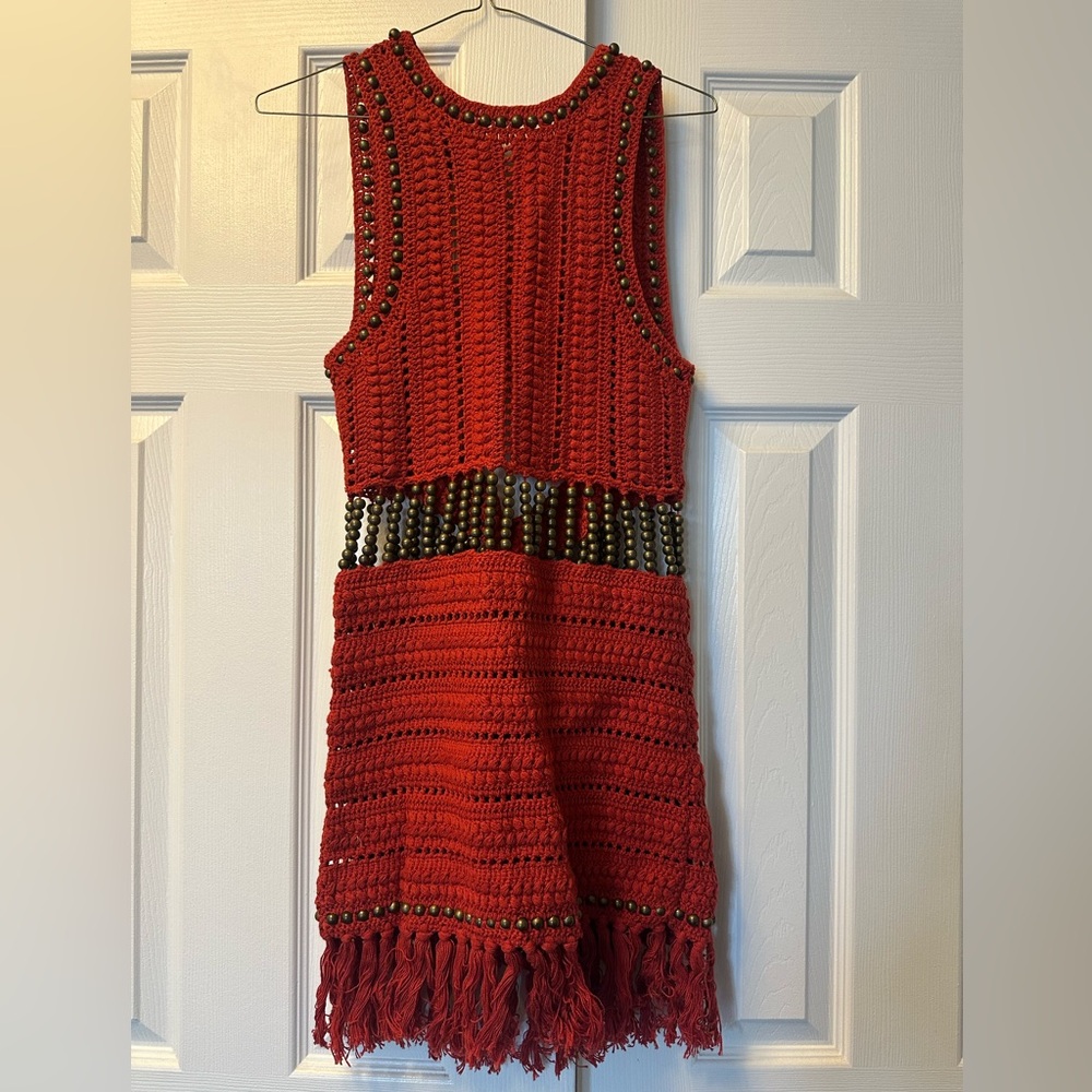 DUNDAS X REVOLVE - Gemma Beaded Crochet Dress